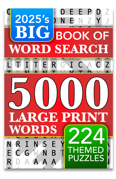The Big Book of Large Print Word Search