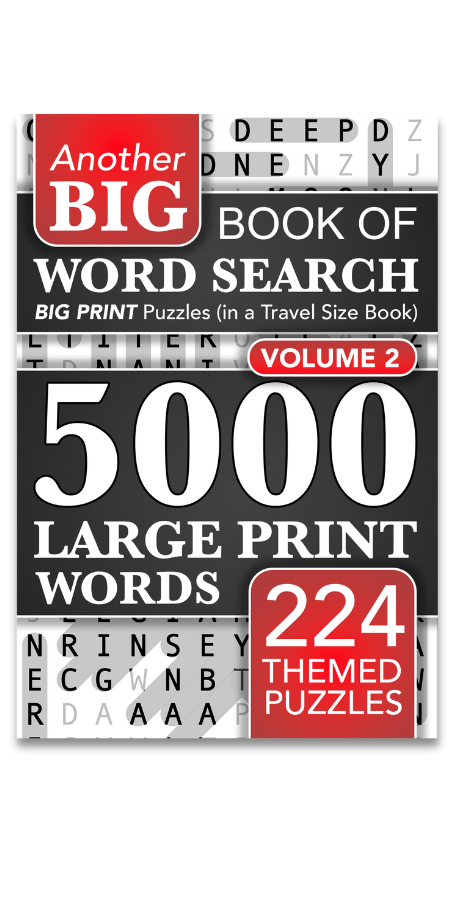 The Big Book of Large Print Word Search